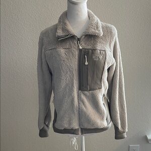 Mountain Hardwear Gray Fleece Jacket Size Small